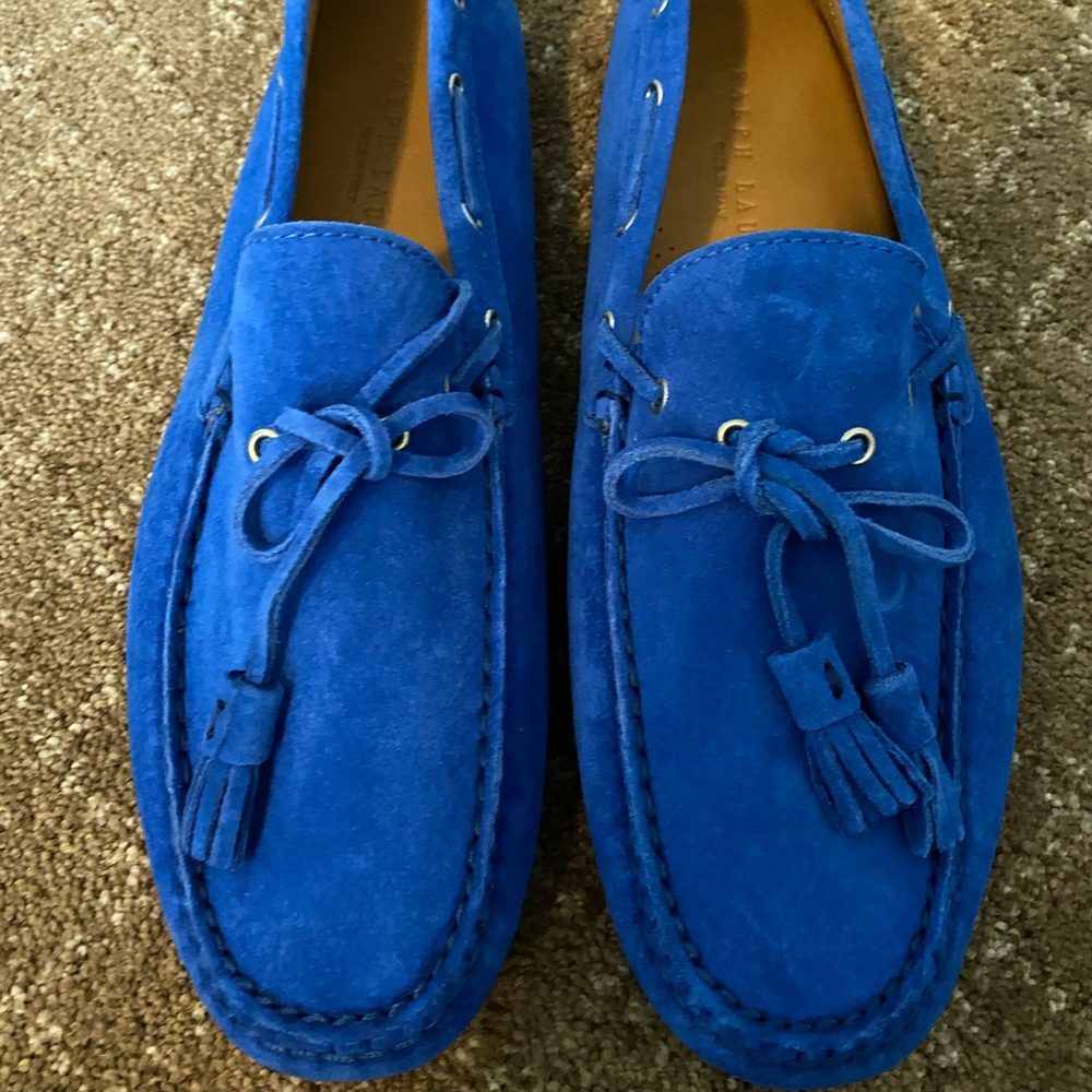 Tassel Suede Driver Shoe